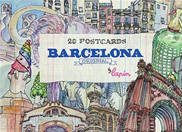 portada Barcelona - Original: 20 Postcards (en Inglés)