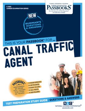 portada Canal Traffic Agent (C-3951): Passbooks Study Guide Volume 3951 (en Inglés)