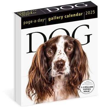 portada Dog Page-A-Day Gallery Calendar 2025: An Elegant Canine Celebration