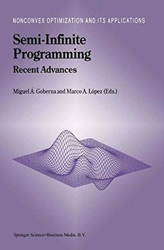 portada semi-infinite programming: recent advances (en Inglés)