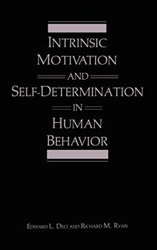 portada Intrinsic Motivation and Self-Determination in Human Behavior (Perspectives in Social Psychology) (en Inglés)