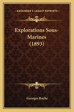 portada Explorations Sous-Marines (1893) (en Francés)