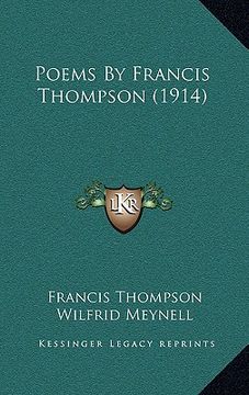 portada poems by francis thompson (1914)