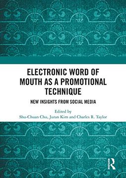 portada Electronic Word of Mouth as a Promotional Technique: New Insights from Social Media (en Inglés)