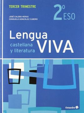 portada Lengua Viva 2º ESO (3er trimestre): Edición 2012 (LENGUA VIVA 1er ciclo ESO. Edición 2011)
