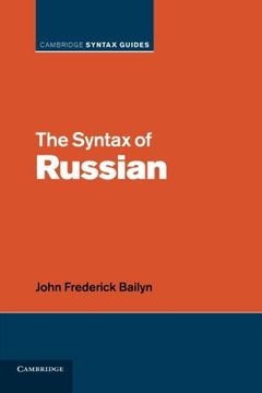 portada The Syntax of Russian (Cambridge Syntax Guides) (in English)