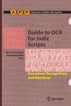 portada guide to ocr for indic scripts: document recognition and retrieval (in English)