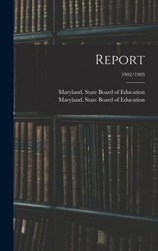 portada Report; 1902/1903 (in English)