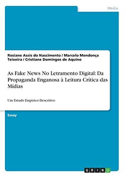 portada As Fake News no Letramento Digital: Da Propaganda Enganosa à Leitura Crítica das Mídias: Um Estudo Empírico Descritivo (en Portugués)