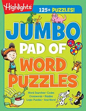 portada Jumbo pad of Word Puzzles (Highlights(Tm) Jumbo Books & Pads) (en Inglés)