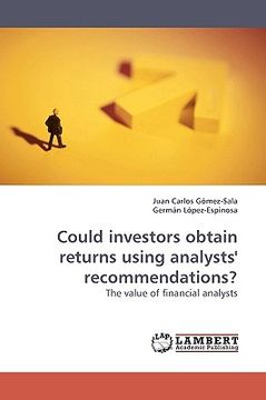 portada could investors obtain returns using analysts' recommendations? (en Inglés)
