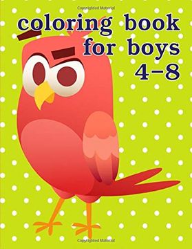 portada Coloring Book for Boys 4-8: Christmas Animals Books and Funny for Kids's Creativity (Christmas Gift) 