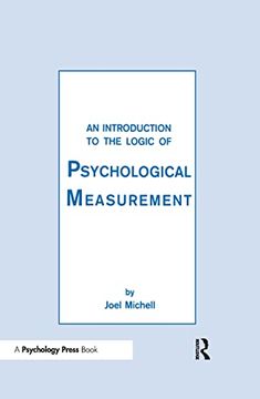 portada An Introduction to the Logic of Psychological Measurement (en Inglés)