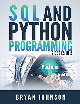 portada Sql and Python Programming: 2 Books in 1! (en Inglés)