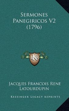 portada Sermones Panegiricos v2 (1796) (in Spanish)