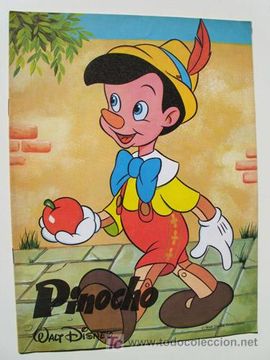 portada Pinocho Ilustraciones de Walt Disney