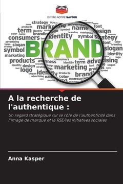portada A la recherche de l'authentique (in French)