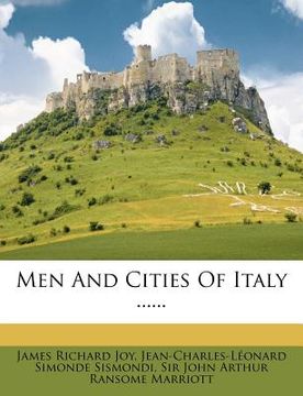 portada men and cities of italy ...... (in English)