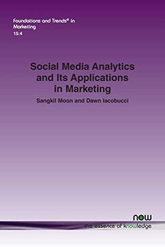 portada Social Media Analytics and its Applications in Marketing (Foundations and Trends(R) in Marketing) (en Inglés)