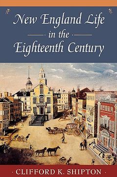 portada new england life in the 18th century (in English)