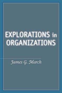 portada Explorations in Organizations (in English)