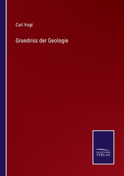 portada Grundriss der Geologie (en Alemán)