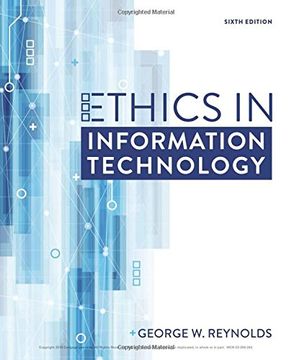 portada Ethics in Information Technology (in English)