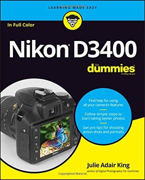 portada Nikon D3400 for Dummies 