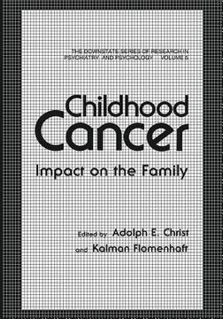 portada Childhood Cancer: Impact on the Family (en Inglés)