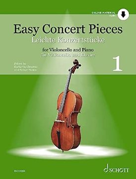 portada Easy Concert Pieces: Band 1. Violoncello und Klavier. Ausgabe mit Online-Audiodatei.