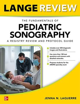 portada Lange Review: The Fundamentals of Pediatric Sonography: A Registry Review and Protocol Guide (en Inglés)