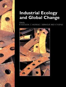 portada industrial ecology and global change (in English)
