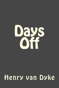 portada Days Off (en Inglés)