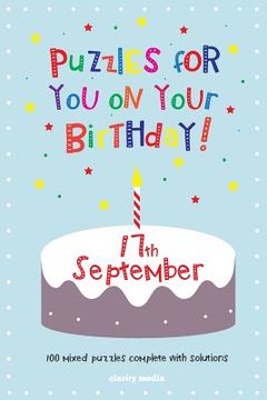 portada Puzzles for you on your Birthday - 17th September (en Inglés)