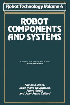 portada robot components and systems (en Inglés)