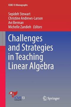 portada Challenges and Strategies in Teaching Linear Algebra (en Inglés)