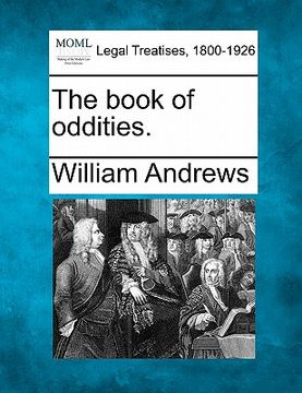 portada the book of oddities. (en Inglés)