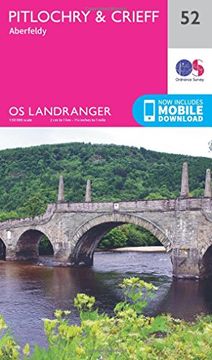 portada Pitlochry & Crieff 1 : 50 000: Aberfeldy (OS Landranger Map)