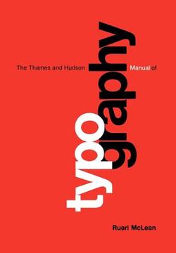 portada thames & hudson manual of typography (in English)