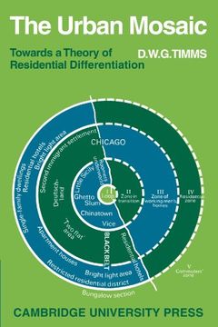 portada The Urban Mosaic: Towards a Theory of Residential Differentiation (Cambridge Geographical Studies) (en Inglés)