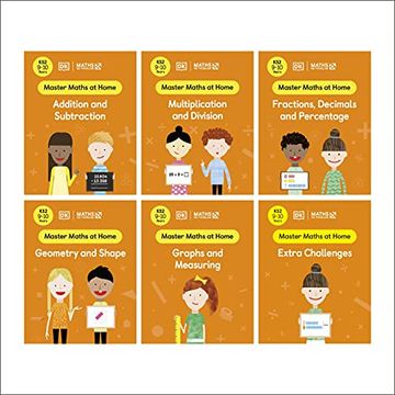 portada Maths ― no Problem! Collection of 6 Workbooks, Ages 9-10 (Key Stage 2) (en Inglés)
