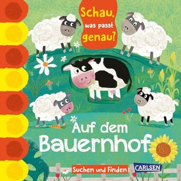 portada Schau, was Passt Genau? Auf dem Bauernhof (en Alemán)