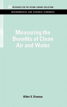 portada measuring the benefits of clean air and water (en Inglés)