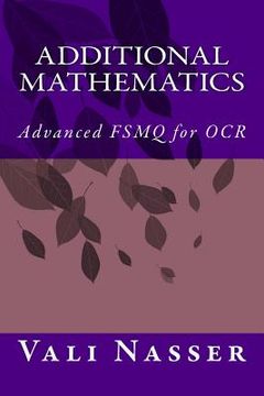 portada Additional Mathematics: Advanced FSMQ for OCR (en Inglés)