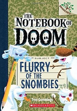 portada Flurry of the Snombies: A Branches Book (the Notebook of Doom #7): Volume 7 (in English)