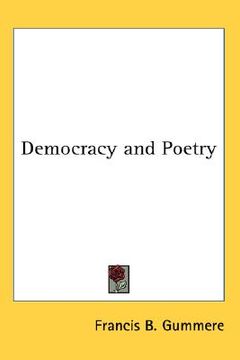portada democracy and poetry (en Inglés)