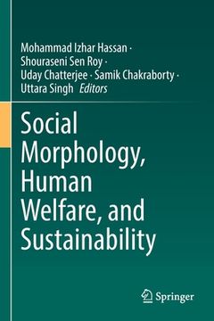 portada Social Morphology, Human Welfare, and Sustainability (in English)