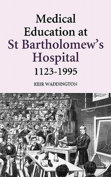 portada medical education at st bartholomew's hospital, 1123-1995 (en Inglés)