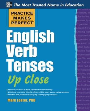 portada Practice Makes Perfect English Verb Tenses up Close (en Inglés)