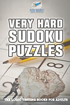 portada Very Hard Sudoku Puzzles | The Logic Testing Books for Adults (in English)